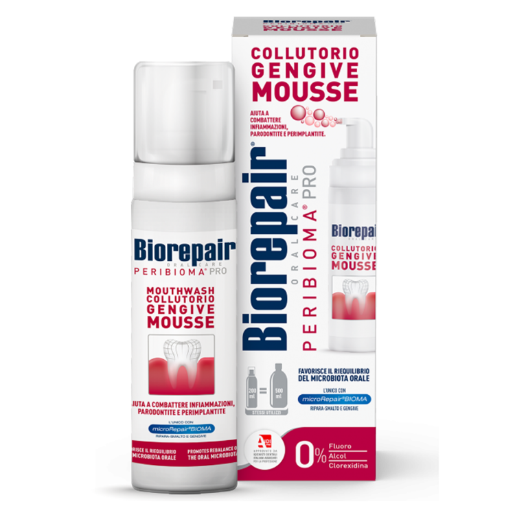 BIOREPAIR Plus "Peribioma" мус для очищення ротової порожнини 200 мл (Ціна: 495 грн.)