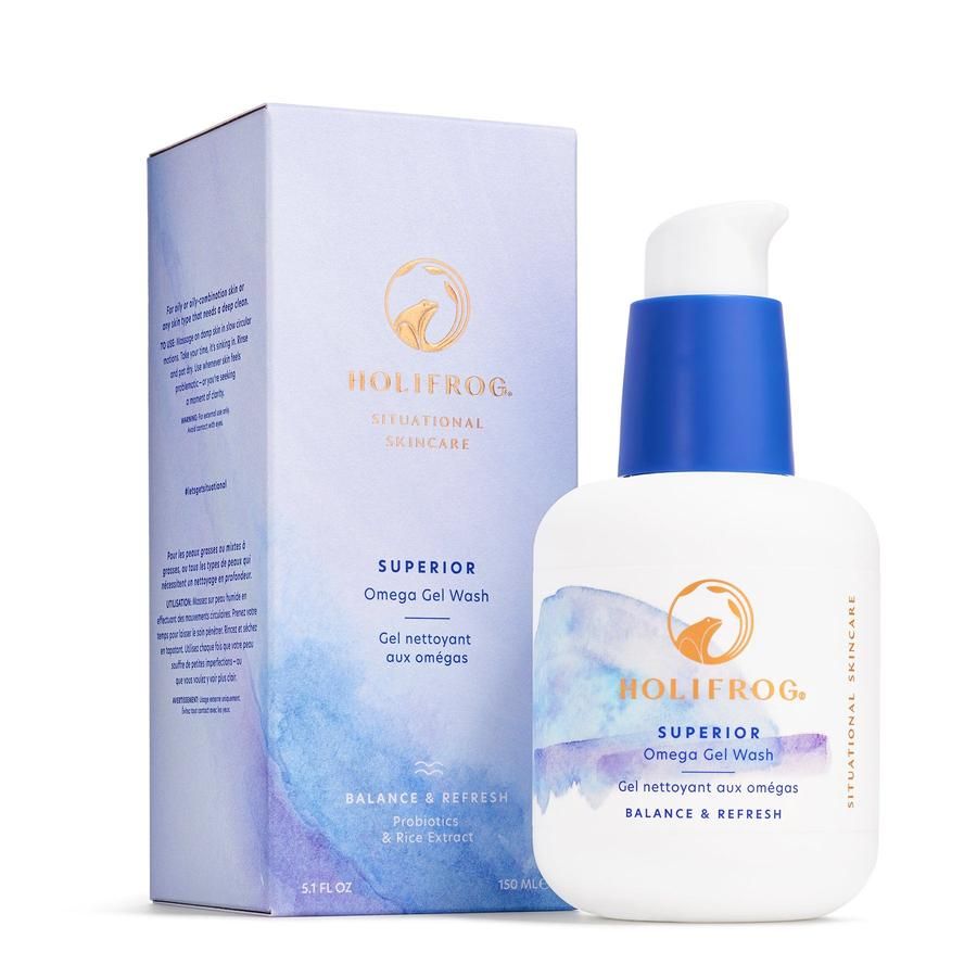 Гель питательный для умывания с пробиотиками HOLIFROG Superior Omega Nutritive Gel Wash 150 мл (Цена: 1 790 грн.)