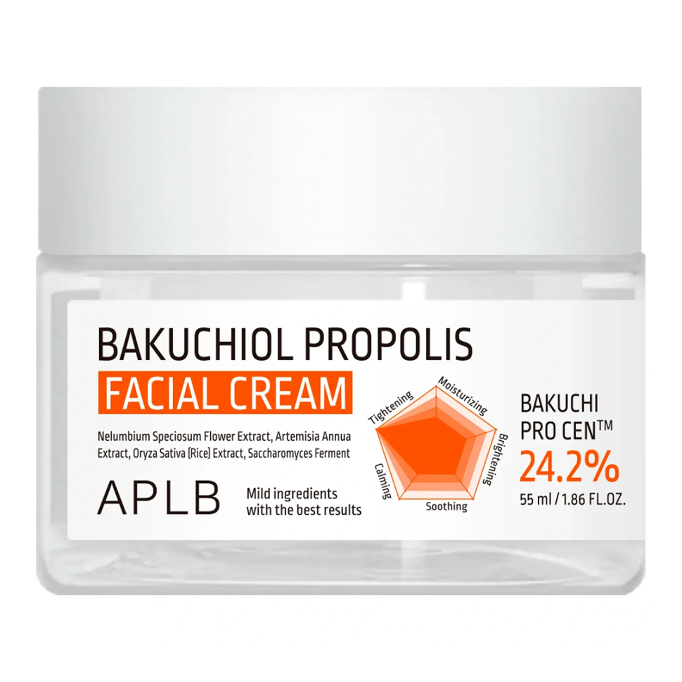 APLB Bakuchiol Propolis Facial Cream антивіковий крем для обличчя з бакучіолом і прополісом 50 мл (Ціна: 495 грн.)