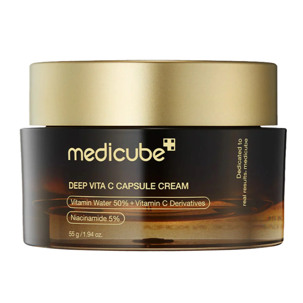 Осветляющий крем для лица с витамином С MEDICUBE Deep Vita C Capsule Cream 55 мл (Цена: 1 560 грн.)