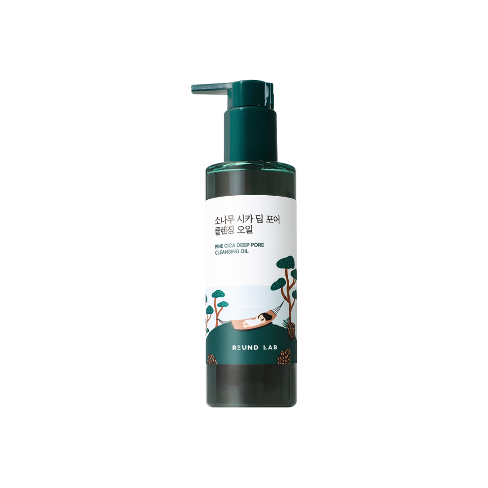 ROUND LAB гідрофільна олія для глибокого очищення пор Pine Cica Deep Pore Cleansing Oil 200 мл  (Ціна: 1 050 грн.)