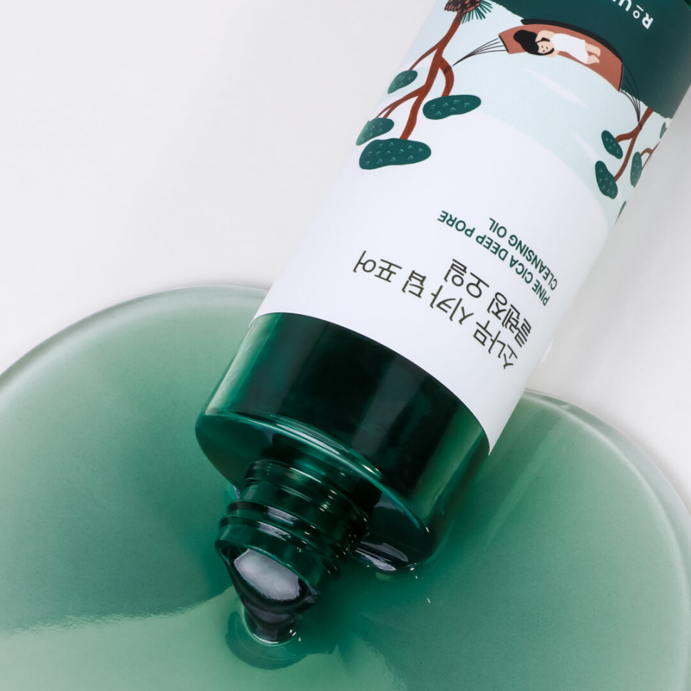 ROUND LAB гідрофільна олія для глибокого очищення пор Pine Cica Deep Pore Cleansing Oil 200 мл  (Ціна: 1 050 грн.)