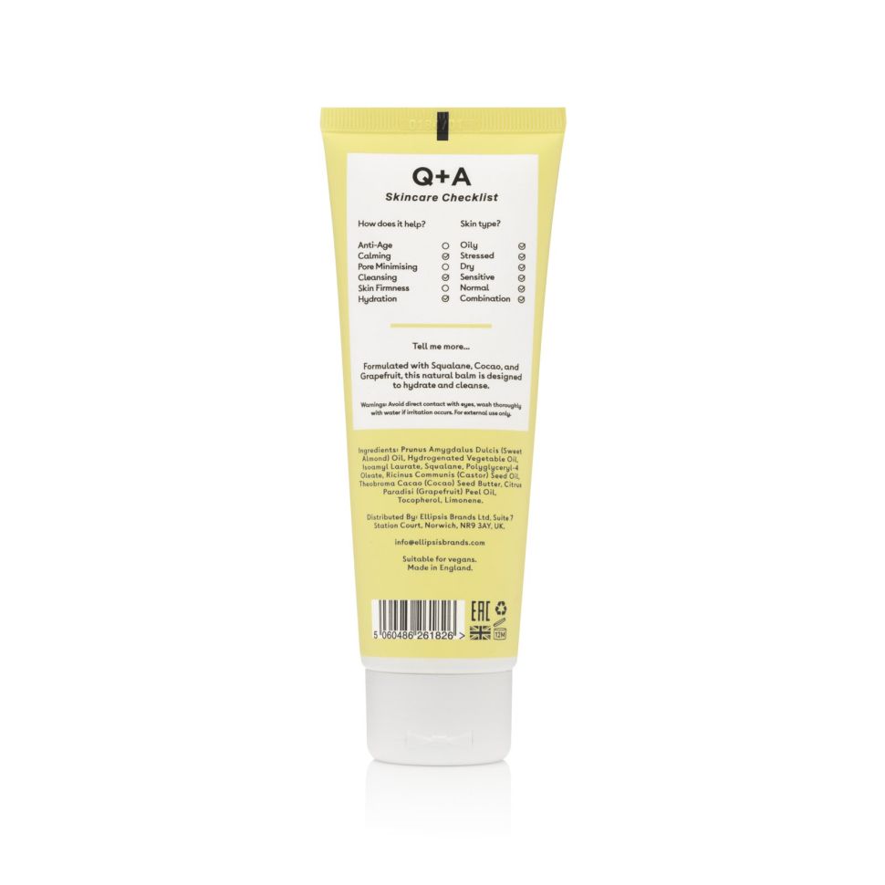 Очищающий бальзам Q+A Grapefruit Cleansing Balm 125 мл (Цена: 534 грн.)