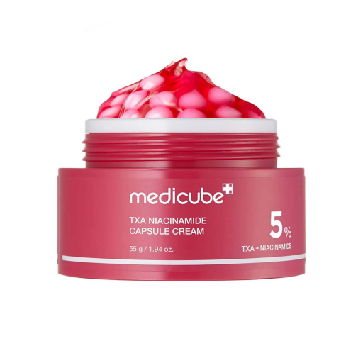 Капсульный крем с транексамовой кислотой и ниацинамидом MEDICUBE TXA Niacinamide Capsule Cream 55 г