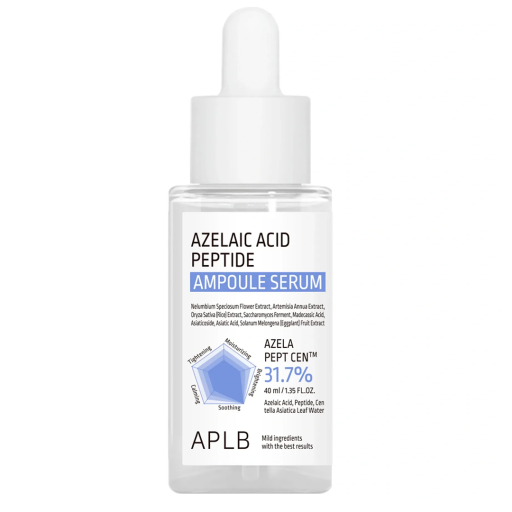 Ампульная сыворотка для проблемной кожи с азелаиновой кислотой и пептидами APLB Azelaic Acid Peptide Ampoule Serum 40 мл