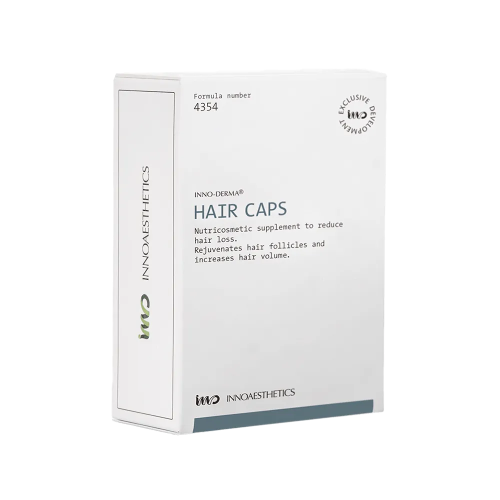 INNOAESTHETICS Hair Caps вітаміни для укріплення волосся 60 капсул (Ціна: 2 160 грн.)