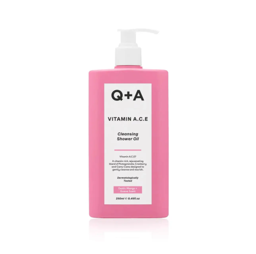 Витаминизированное масло для душа Q+A Vitamin A.C.E Cleansing Shower Oil 250 мл (Цена: 554 грн.)