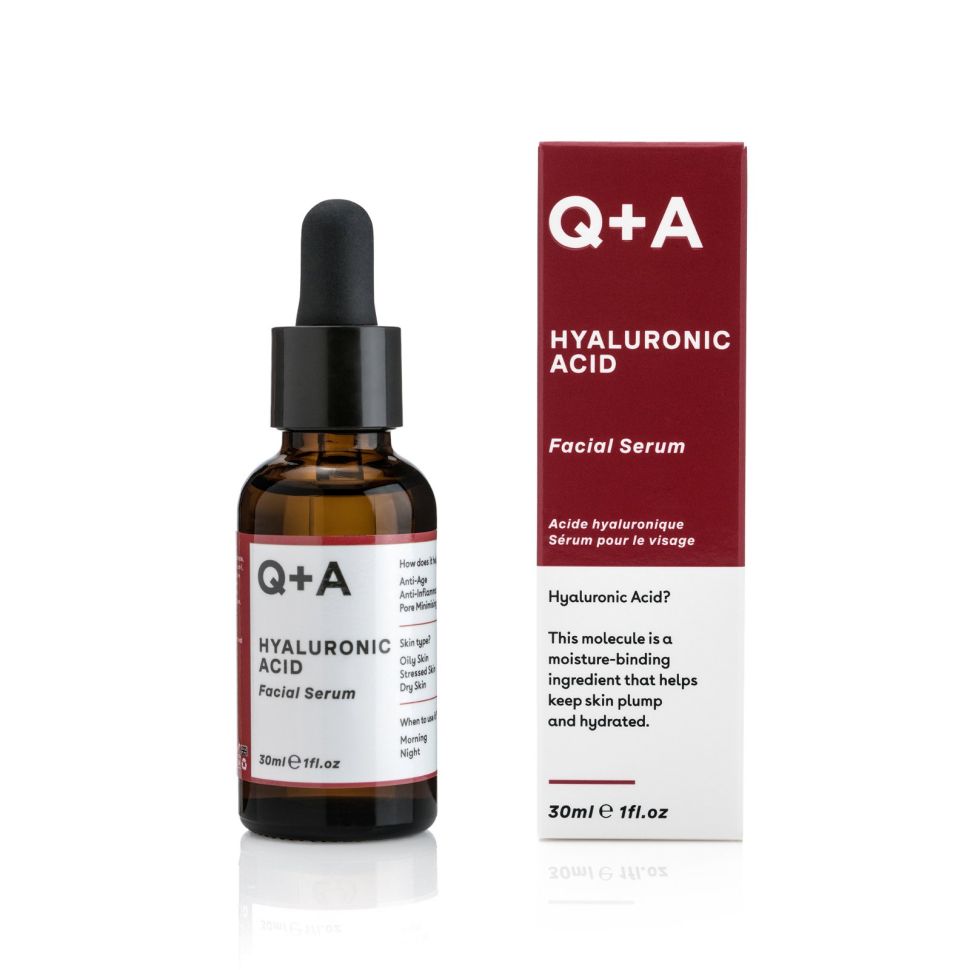 Увлажняющая сыворотка для лица с гиалуроновой кислотой Q+A Hyaluronic Acid Facial Serum 30 мл	 (Цена: 348 грн.)