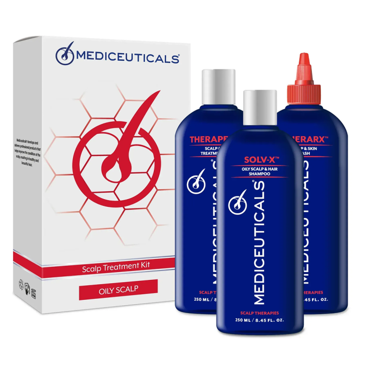 MEDICEUTICALS Scalp Treatment Kit Oily Scalp набір для жирної шкіри голови уп (Ціна: 4 645 грн.)