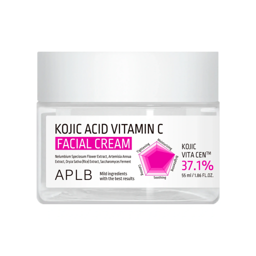 Крем для лица против пигментации с койевой кислотой и витамином C APLB Kojic Acid Vitamin C Facial Cream 55 мл