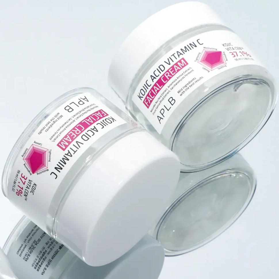 Крем для лица против пигментации с койевой кислотой и витамином C APLB Kojic Acid Vitamin C Facial Cream 55 мл (Цена: 495 грн.)