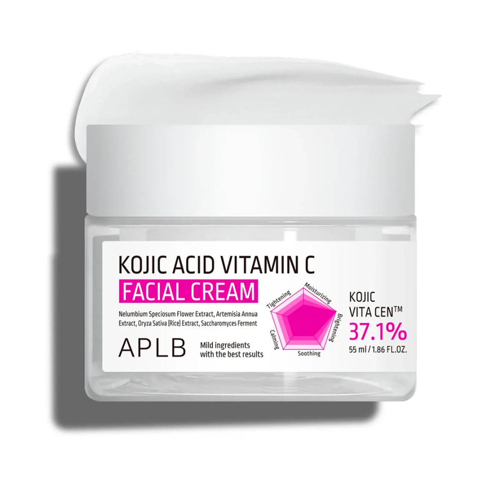 Крем для лица против пигментации с койевой кислотой и витамином C APLB Kojic Acid Vitamin C Facial Cream 55 мл (Цена: 495 грн.)