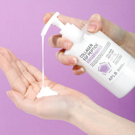 Лосьон для тела с коллагеном, EGF и пептидами для упругости кожи APLB Collagen EGF Peptide Body Lotion 300 мл