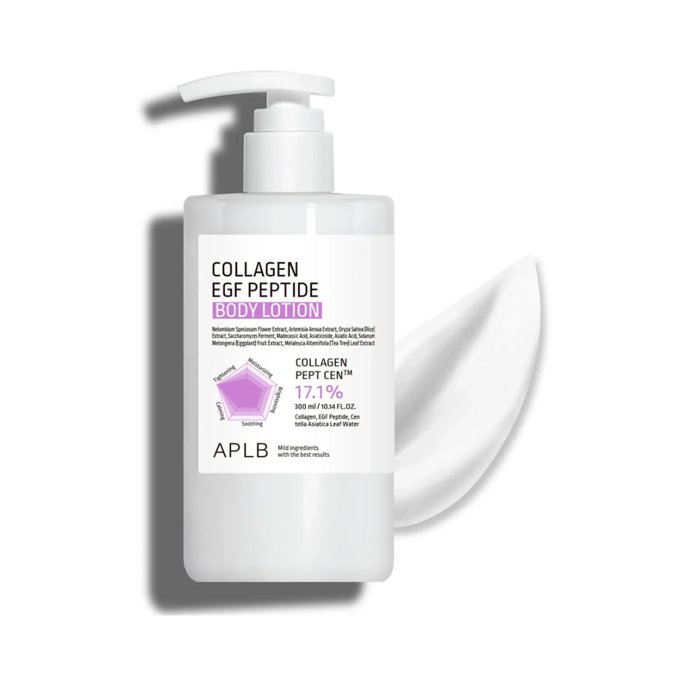 Лосьон для тела с коллагеном, EGF и пептидами для упругости кожи APLB Collagen EGF Peptide Body Lotion 300 мл (Цена: 495 грн.)