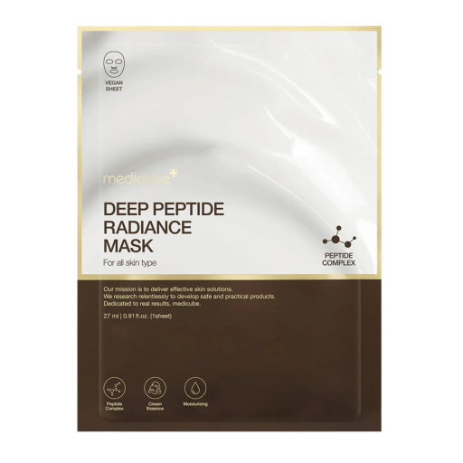 Регенерирующая кремовая маска с пептидами MEDICUBE Deep Peptide Radiance Mask шт