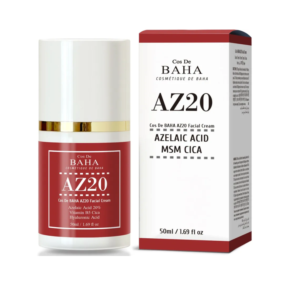Крем для лица с азелеиновой кислотой 20% COS DE BAHA AZ20 Facial Cream 50 мл (Цена: 624 грн.)