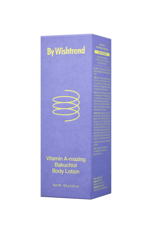 Лосьон для тела с бакучиолом BY WISHTREND Vitamin A-mazing Bakuchiol Body Lotion 150 мл (Цена: 1 395 грн.)