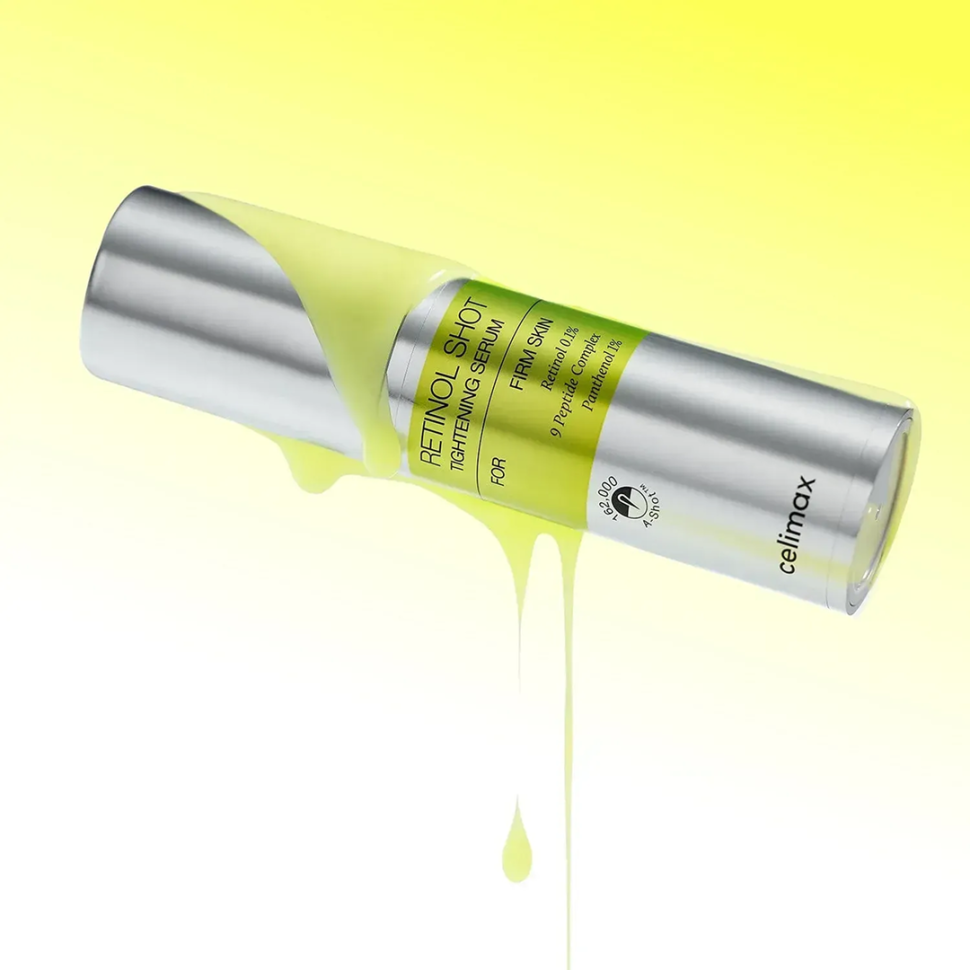 Сыворотка с ретинолом и пептидами 0,1% CELIMAX Vita-A Retinol Shot Tightening Serum 30 мл (Цена: 645 грн.)