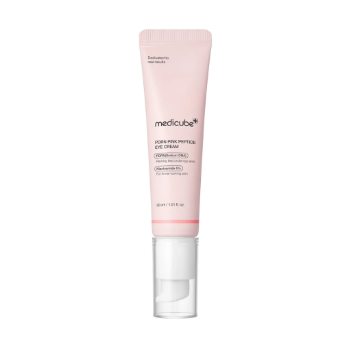 Крем для кожи вокруг глаз с полинуклеотидами и пептидами MEDICUBE PDRN Pink Peptide Eye Cream 30 мл