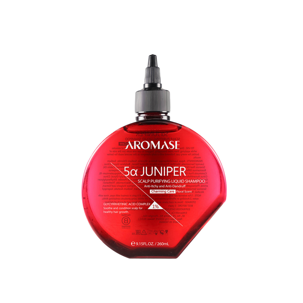 Жидкий пре-шампунь для кожи головы AROMASE 5α Juniper Scalp Purifying Liquid Shampoo Charming Сare 260 мл (Цена: 790 грн.)