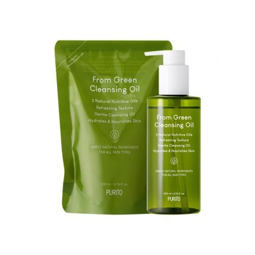 Набор гидрофильное очищающее масло + рефилл PURITO From Green Cleansing Oil 200 мл + 200 мл (Цена: 1 600 грн.)