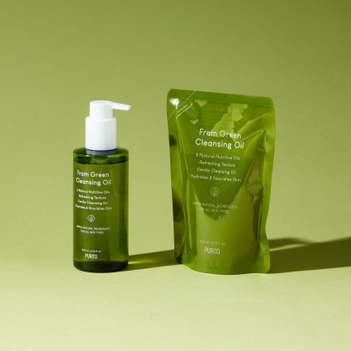 Набор гидрофильное очищающее масло + рефилл PURITO From Green Cleansing Oil 200 мл + 200 мл (Цена: 1 600 грн.)
