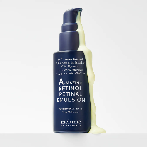 Ночной крем-эмульсия с ретиноидом и ретиналем MELUMÉ SKINSCIENCE A-mazing Retinol Retinal Emulsion 30 мл (Цена: 7 190 грн.)