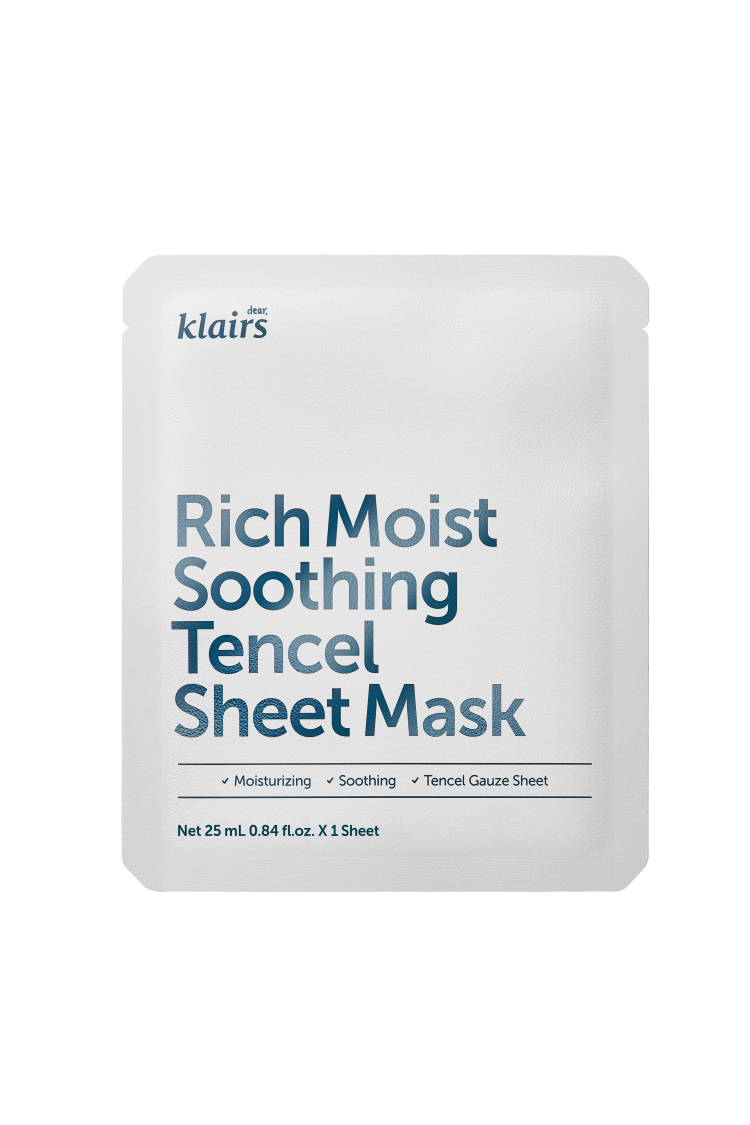 Увлажняющая успокаивающая тканевая маска DEAR, KLAIRS Rich Moist Soothing Tencel Sheet Mask шт (Цена: 160 грн.)