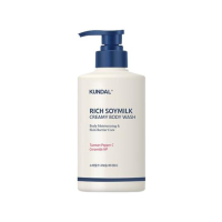 KUNDAL Rich Soymilk Creamy Body Wash Mellow Vanilla зволожувальне молочко для душу "Ваніль" 500 мл