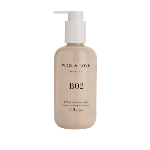 Освежающий шампунь для волос склонных к жирности WOW & LOVE S01 Wow Refresh Shampoo 250 мл