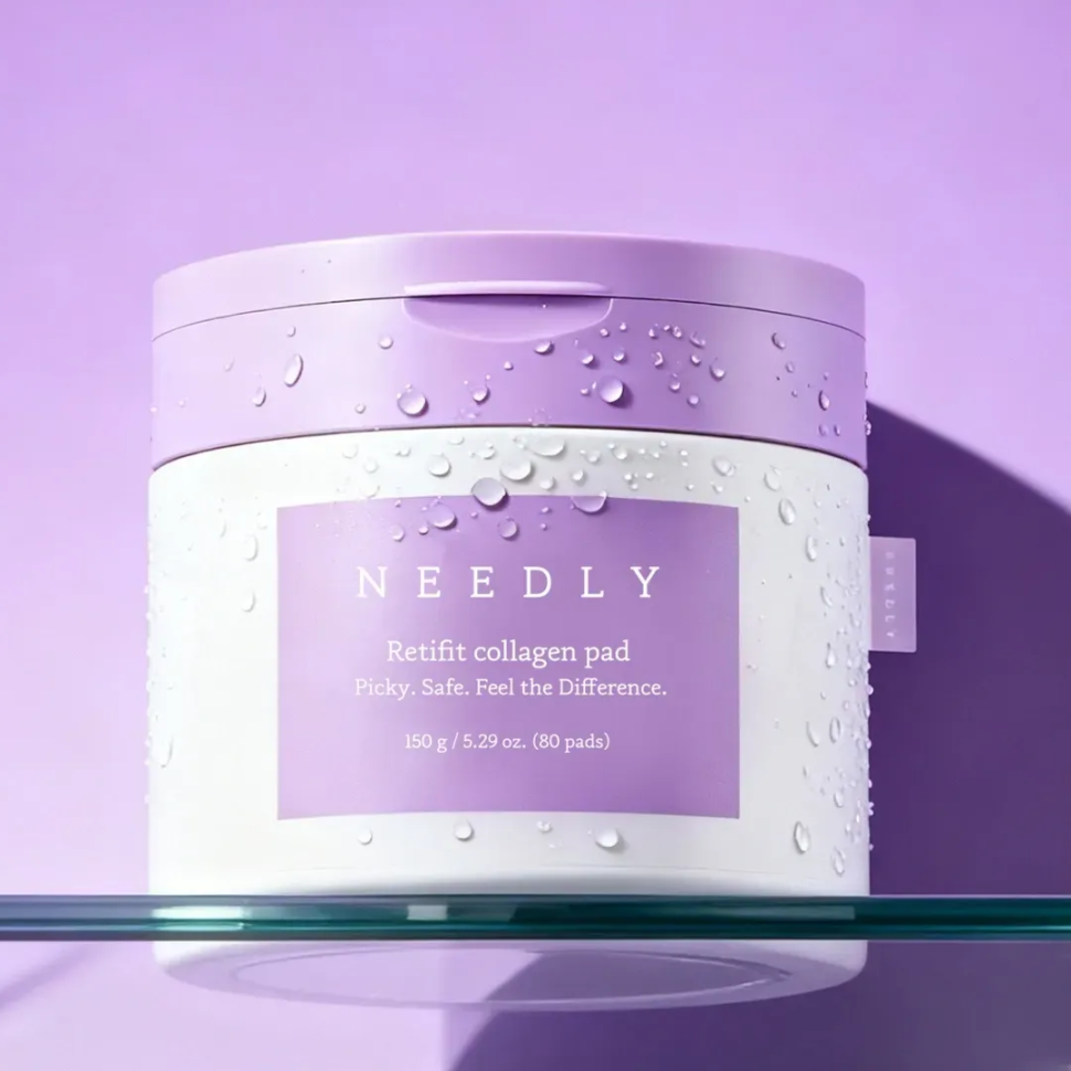 NEEDLY тонер-педи з колагеном для зволоження та пружності Retifit Collagen Pad уп (Ціна: 1 097 грн.)
