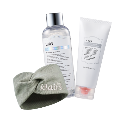 Набор для осветления, тонизации и мягкой очистки DEAR, KLAIRS Freshly Juiced Set