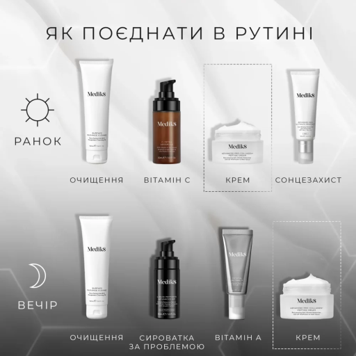 Антивозрастной увлажняющий крем сменный блок MEDIK8 Advanced Pro-Collagen+ Peptide Cream™ Refill 50 мл  