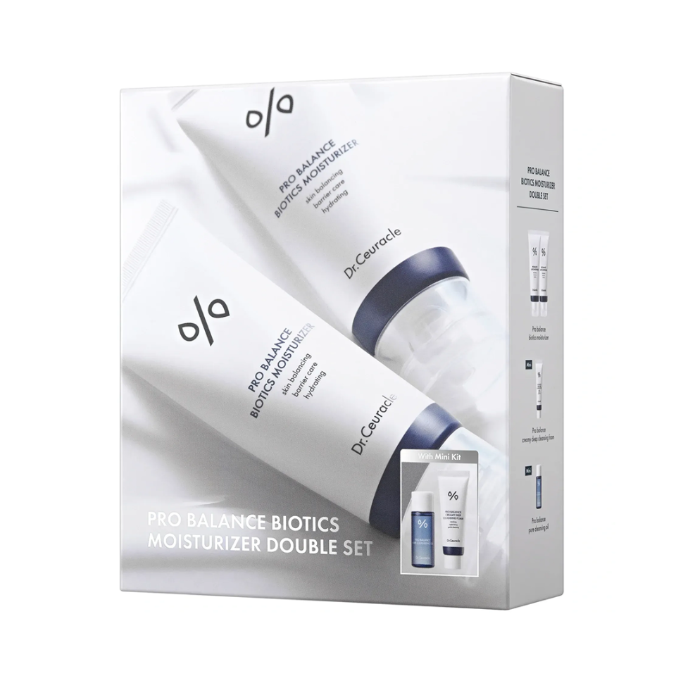 Набор для комплексного ухода с пробиотиками DR.CEURACLE Pro Balance Biotics Moisturizer Double Set уп (Цена: 2 290 грн.)