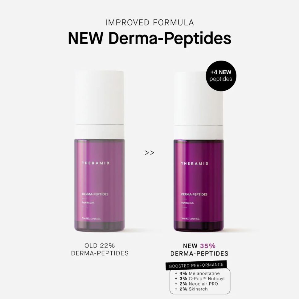 Пептидная сыворотка для лица THERAMID Derma-Peptides 30 мл (Цена: 2 625 грн.)