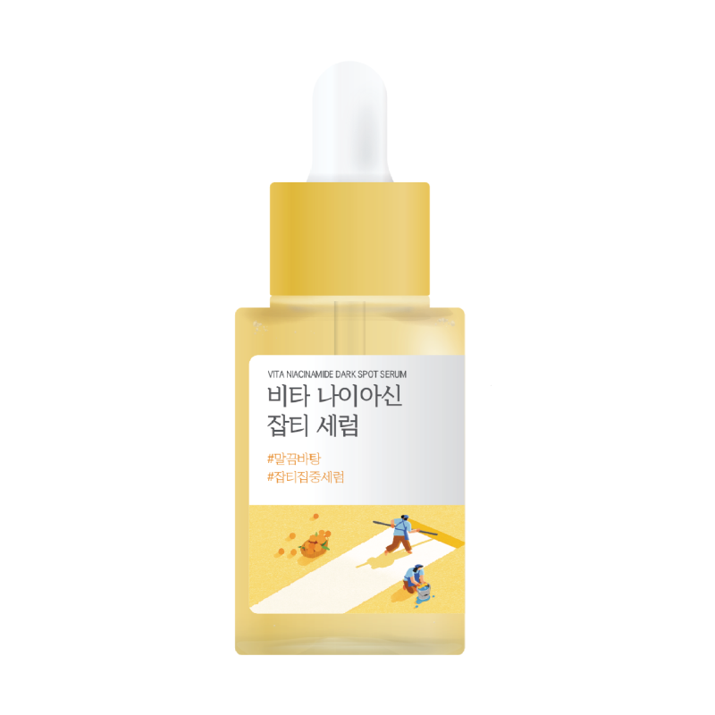 Осветительная сыворотка с витамином C и ниацинамидом ROUND LAB Vita Niacinamide Dark Spot Serum 30 мл (Цена: 990 грн.)