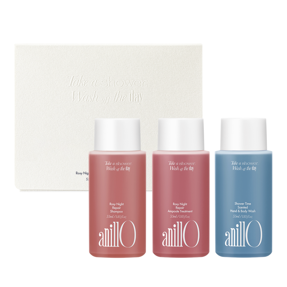 Набор для тела ANILLO Rosy Night & Shower Time Travel Shower Kit уп (Цена: 1 210 грн.)