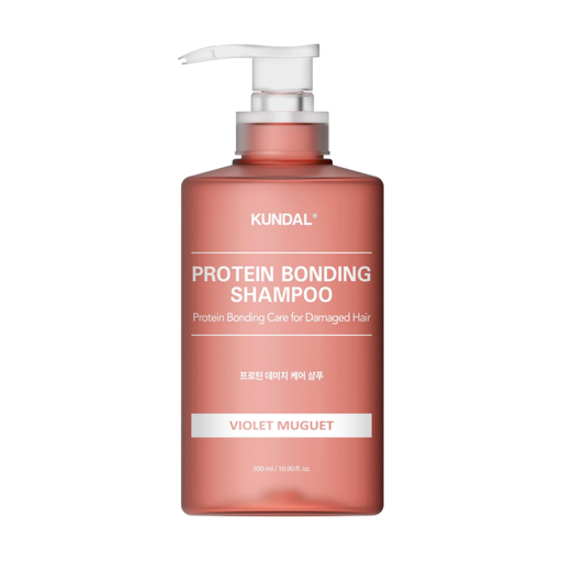 KUNDAL Protein Bonding Shampoo Violet Muguet шампунь на основі натуральних інгредієнтів для пошкодженого волосся 500 мл