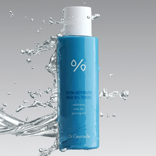Увлажняющий тоник-эксфолиант с BHA 2% и гиалуроновой кислотой DR.CEURACLE Hyal Reyouth BHA 2% Tonic 100 мл
