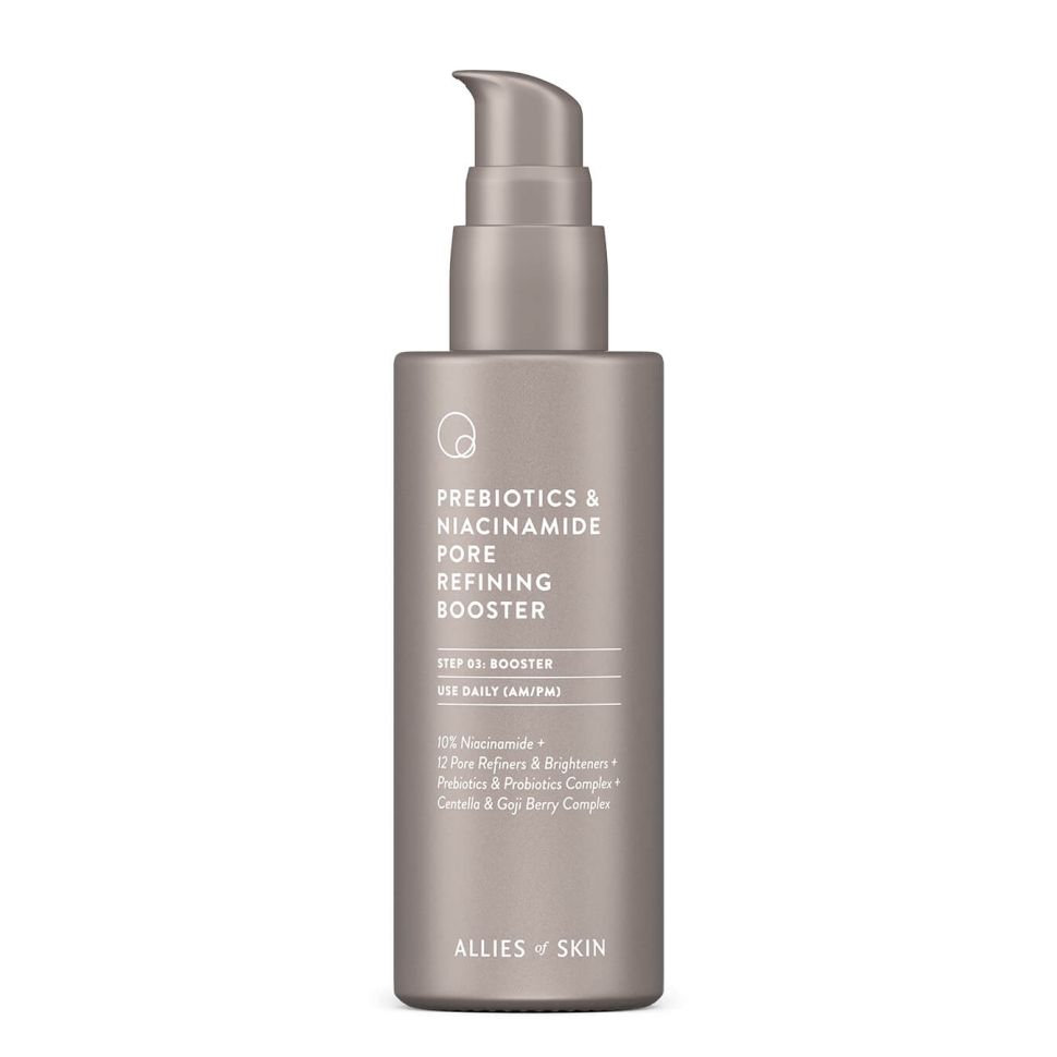 Сыворотка-бустер для сужения пор с 10% ниацинамида ALLIES OF SKIN Prebiotics & Niacinamide Pore Refining Booster 50 мл (Цена: 3 680 грн.)