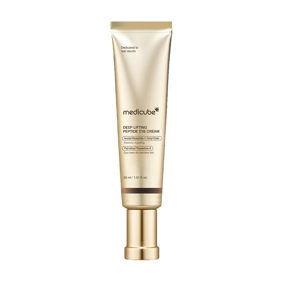 MEDICUBE Deep Lifting Peptide Eye Cream підтягуючий крем для контуру очей з пептидним комплексом 30 мл (Ціна: 1 590 грн.)