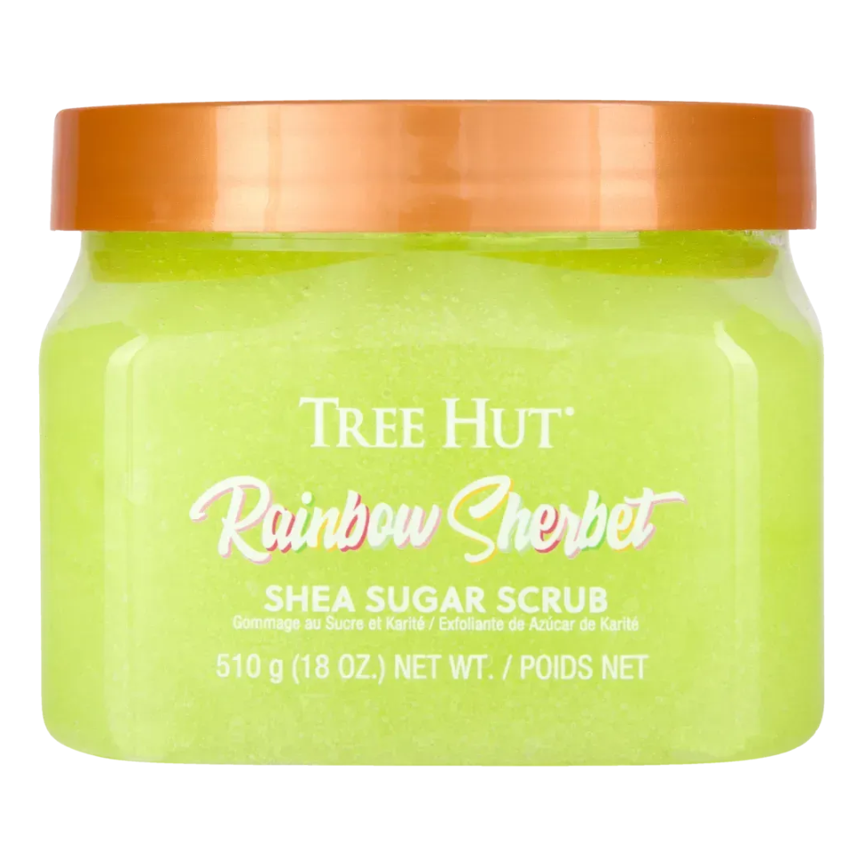 Сахарный скраб с ароматом сладкого мороженного TREE HUT Rainbow Sherbet Sugar Scrub 510 г (Цена: 840 грн.)