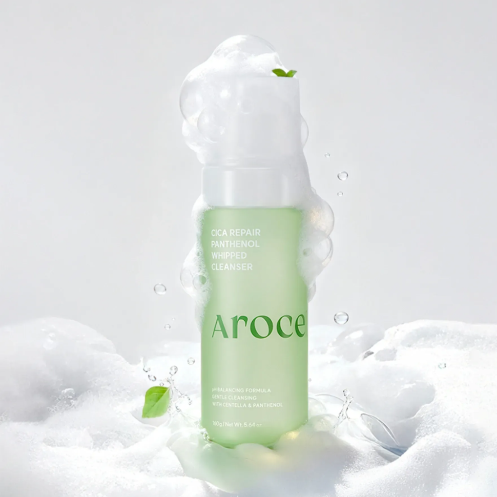 AROCELL пінка для вмивання з центелою та пантенолом Cica Repair Panthenol Whipped Cleanser 160 г (Ціна: 790 грн.)