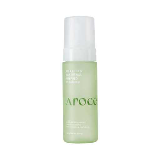 Пенка для умывания с центелой и пантенолом AROCELL Cica Repair Panthenol Whipped Cleanser 160 г