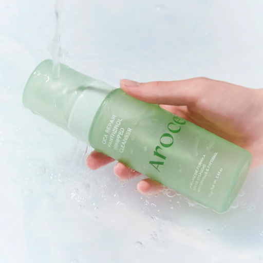 Пенка для умывания с центелой и пантенолом AROCELL Cica Repair Panthenol Whipped Cleanser 160 г
