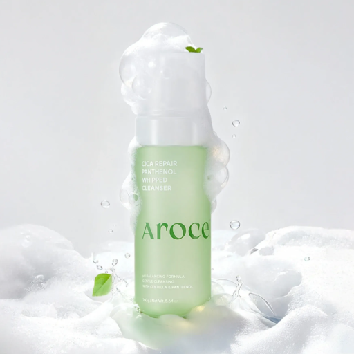 Пенка для умывания с центелой и пантенолом AROCELL Cica Repair Panthenol Whipped Cleanser 160 г