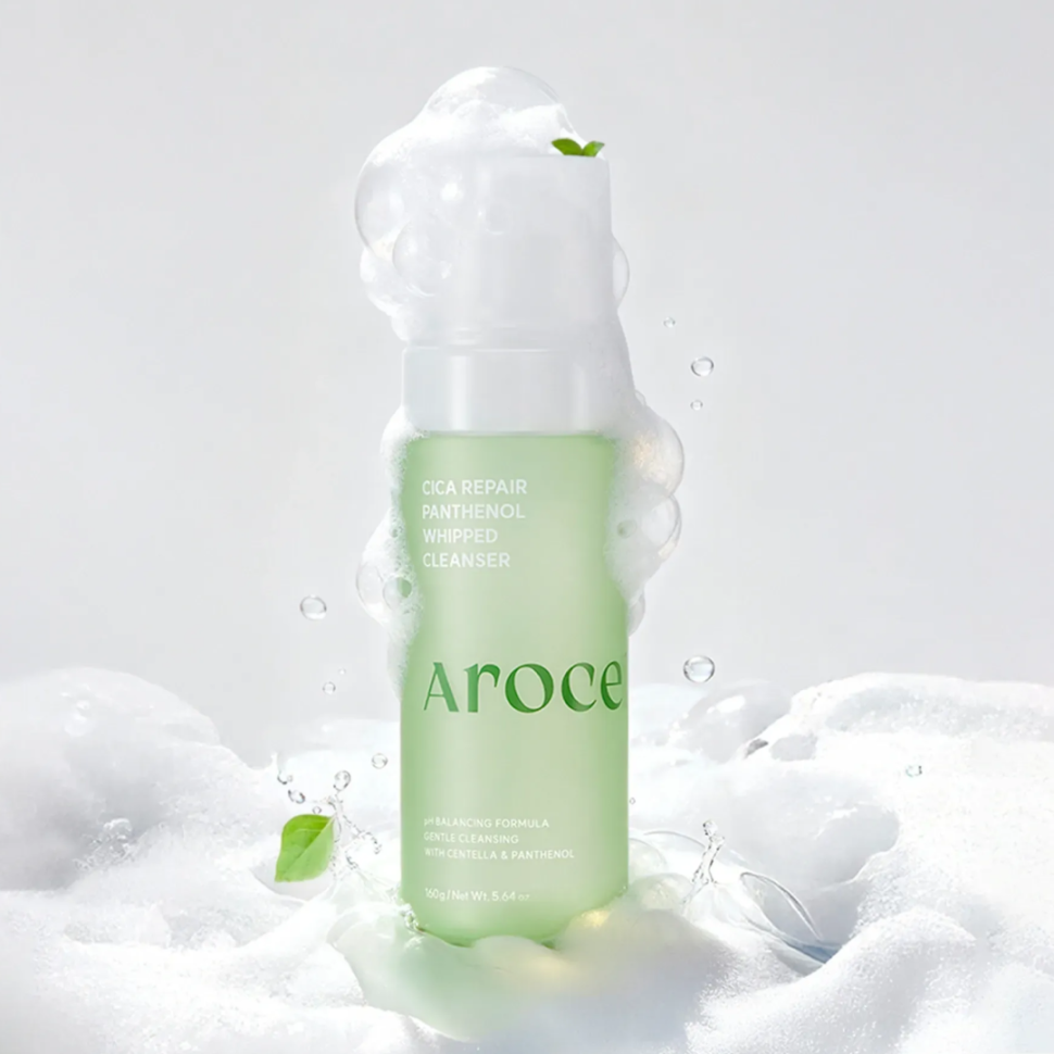 AROCELL пінка для вмивання з центелою та пантенолом Cica Repair Panthenol Whipped Cleanser 160 г (Ціна: 790 грн.)