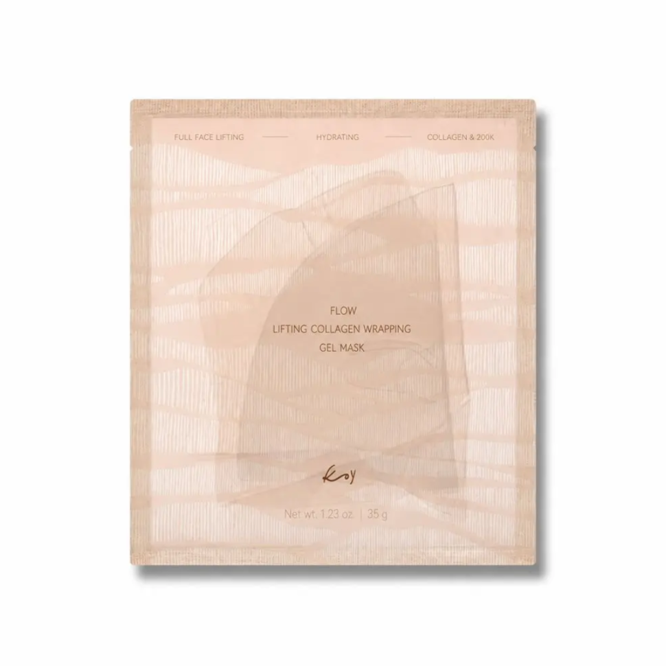 Гидрогелевая маска-бандаж с эффектом лифтинга KOY Flow Lifting Collagen Wrapping Gel Mask 35 г (Цена: 300 грн.)