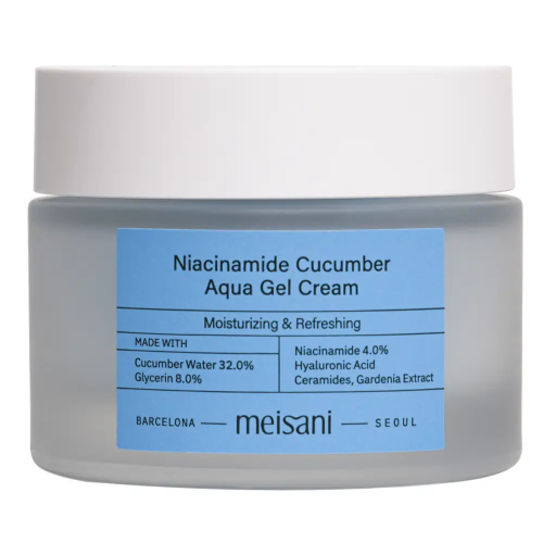 Увлажняющий гель-крем с ниацинамидом MEISANI Niacinamide Cucumber Aqua Gel Cream 50 мл (Цена: 1 090 грн.)
