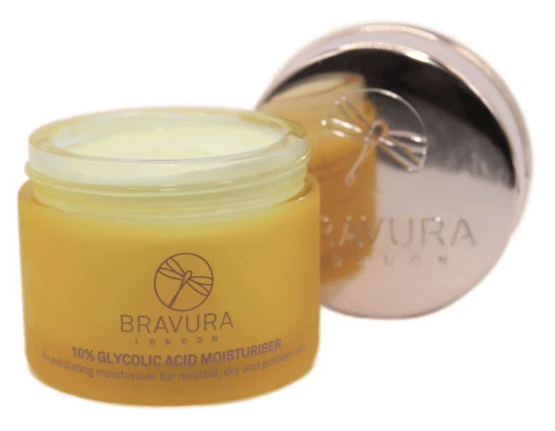 Ночной крем с гликолевой кислотой 10% BRAVURA London Glycolic Acid 10% Moisturiser 50 мл (Цена: 2 242 грн.)